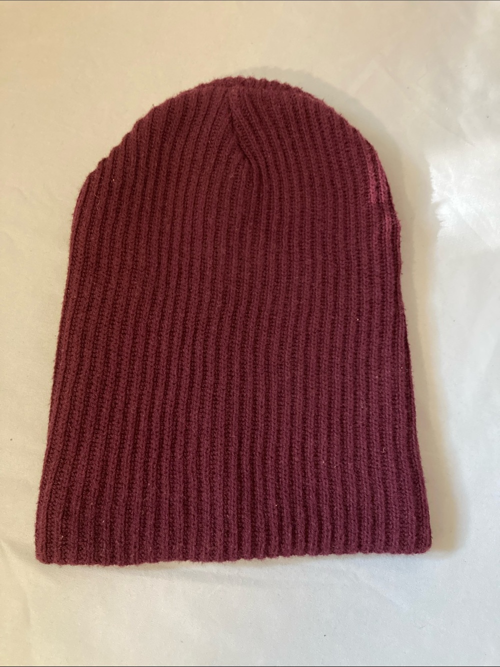 Free State plum Ribbed Knit Beanie